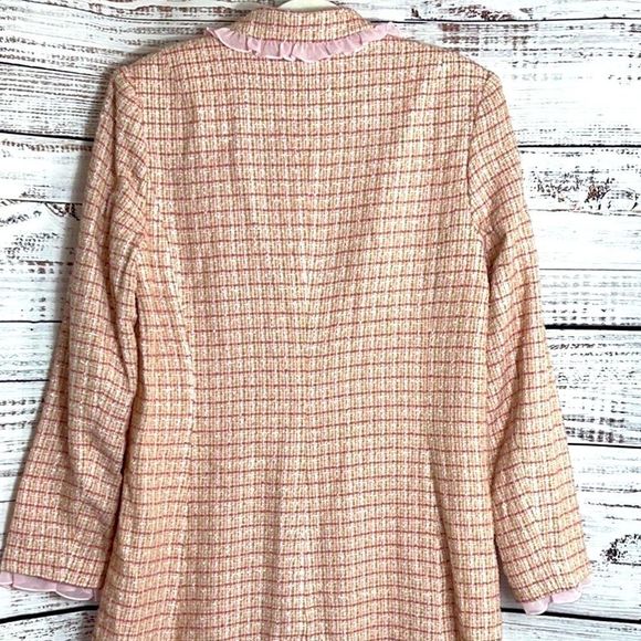 Newport news Tweed Ruffle hem long jacket and skirt set - Picture 9 of 11